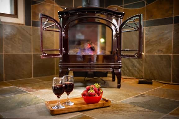 Mountain Cabana: Forest Views, Fireplace, Pet & Kid Friendly - Image 4