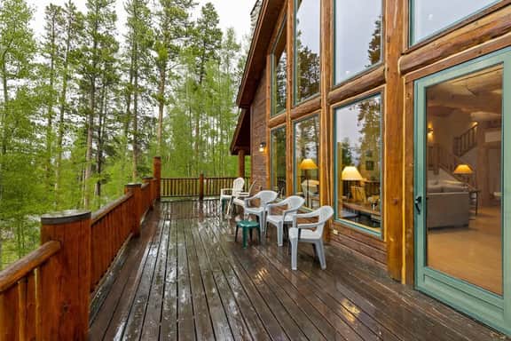 Peak 7 Cabin w/ Ten Mile Range Views, Fireplace - Image 3